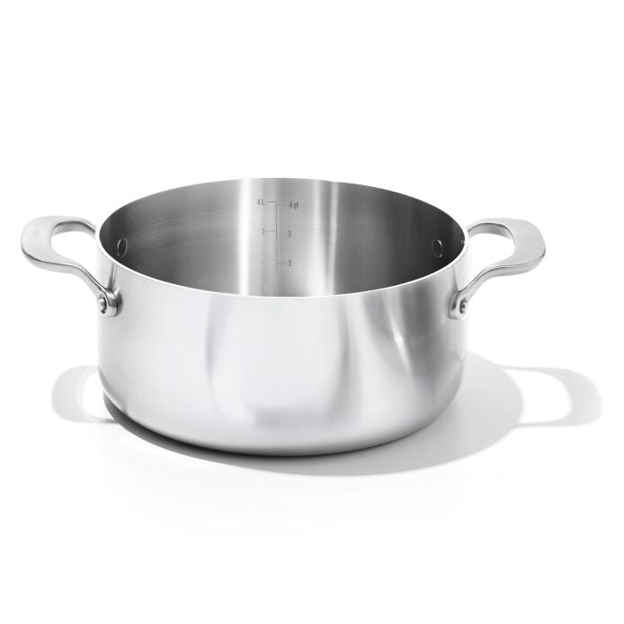 Stainless Steel Mira Series 5.2qt Casserole And Lid - US 6333