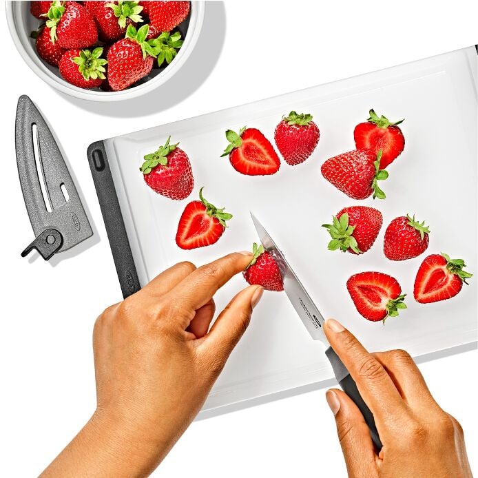 3.5 in Paring Knife with Locking Sheath - US 4221