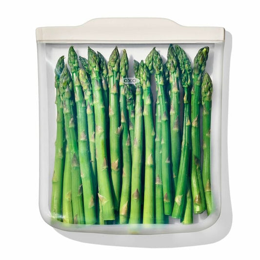 Silicone Reusable Bag - Half Gallon Bag (64 oz) - Oat - US 2150