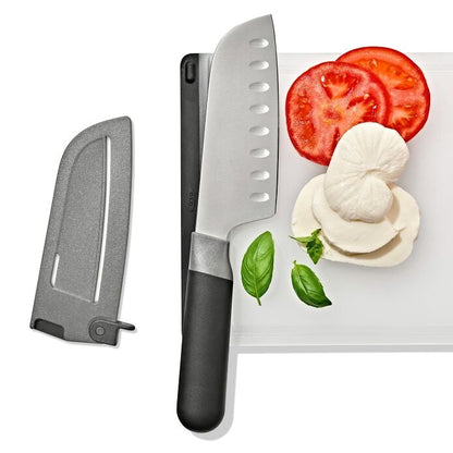 5 in Santoku Knife with Locking Sheath - US 0778