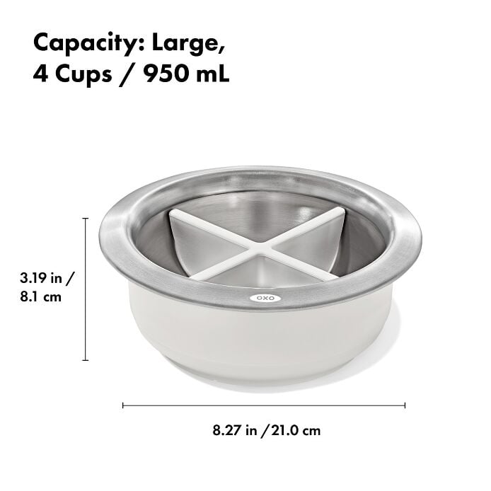OXO Pet Easy-Clean Slow Feeder - Large, 4 Cups/950 ml - US 7432