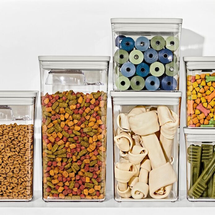 OXO Pet POP Container — Small Square Short — 1.1 Qt/1 L - US 9104