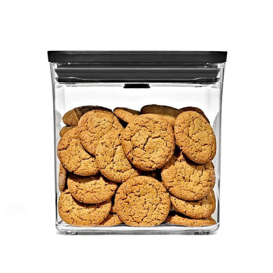 POP Container - Big Square Short (2.8 Qt/2.6 L) - Matte Black - US 1052