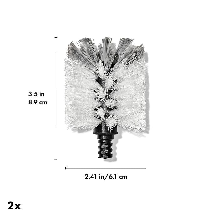 Steel Bottle Brush Refill - 2-Pack - US 2926