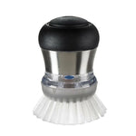 Steel Soap Dispensing Palm Brush - US 2688
