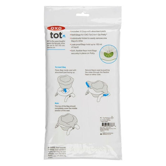 2-in-1 Go Potty™ Refill Bags - 10 Pack - US 4094