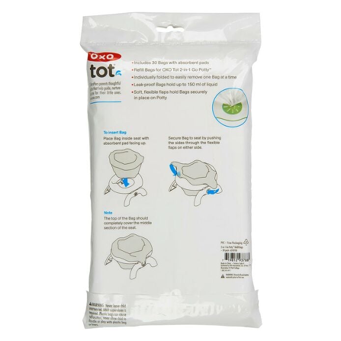 2-in-1 Go Potty™ Refill Bags - 30 Pack - US 3590