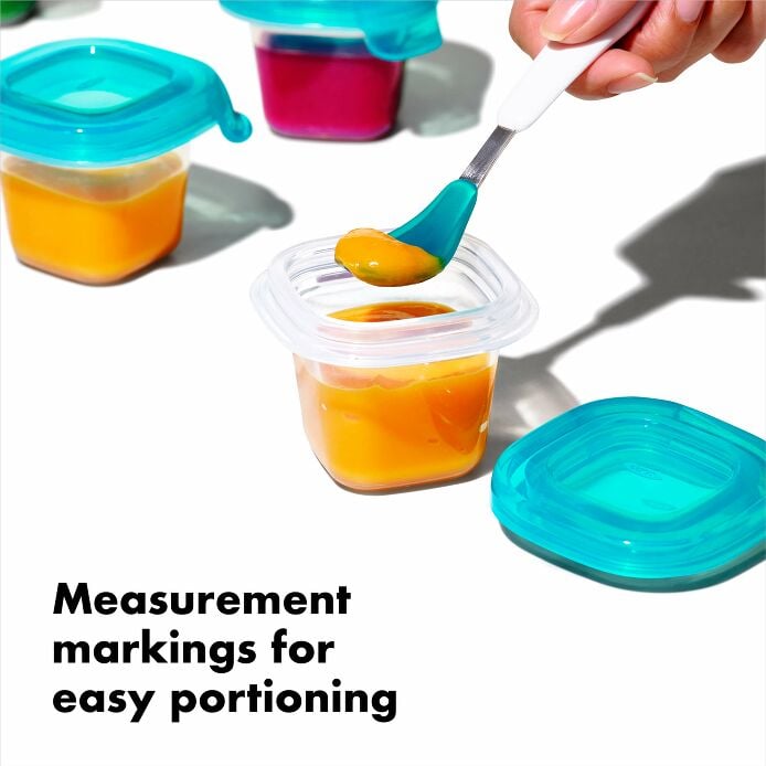 2 oz Baby Blocks™ Silicone Freezer Storage Containers - US 7452