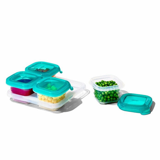 4 oz Baby Blocks™ Silicone Freezer Storage Containers - US 5176