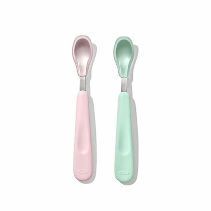 Feeding Spoon Set with Soft Silicone - US 7064