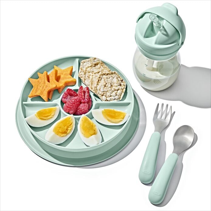 Stick & Stay Suction Divided Plate - US 0980