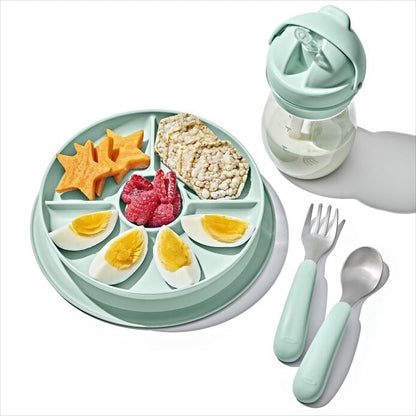 Stick & Stay Suction Divided Plate - US 0980