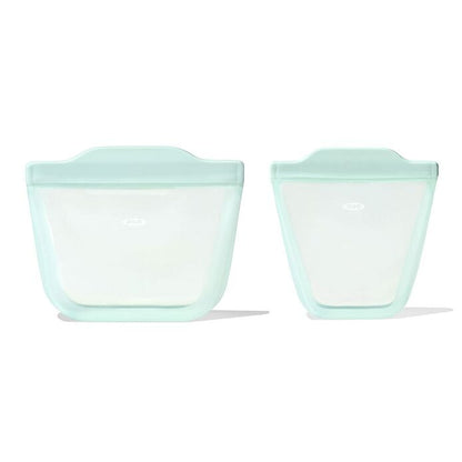 Tot Silicone Reusable Bags – 2 Piece Mixed Snack Set - US 6799