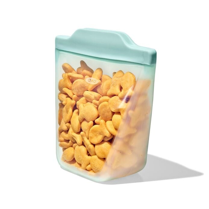 Tot Silicone Reusable Bag - 2-Piece Stand-Up Cup Set - US 3541