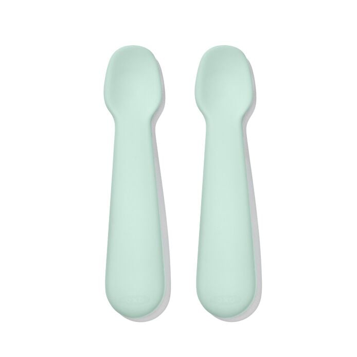 Textured Suction Plate & Spoons Set – 3-Piece - US 2100